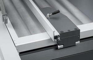 Rip fence safety zone